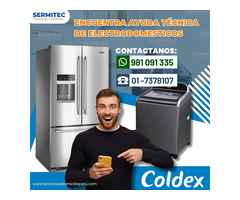 ¡Servicio técnico especializado en refrigeradoras %Coldex%! 981091335 la victoria